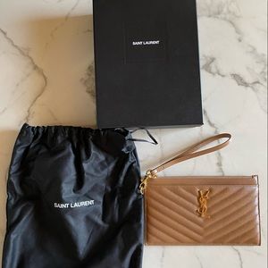 YSL Wallet Wristlet